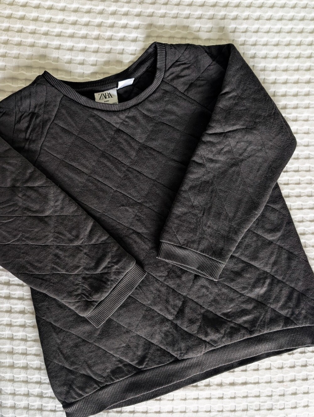 Zara Quilted Sweatshirt
